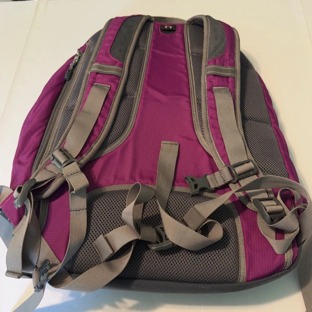 LL Bean Turbo Transit Backpack Purple Dark Orchid Laptop School Pack Bag XL